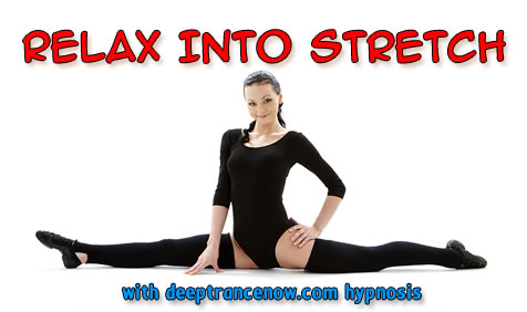 Hypnosis  on Sports Hypnosis Mp3 Downloads And Cds   Relax Into Stretch   Deep