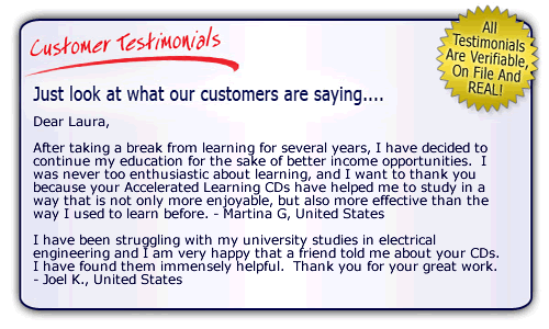 Accelerated Learning Success Stories
