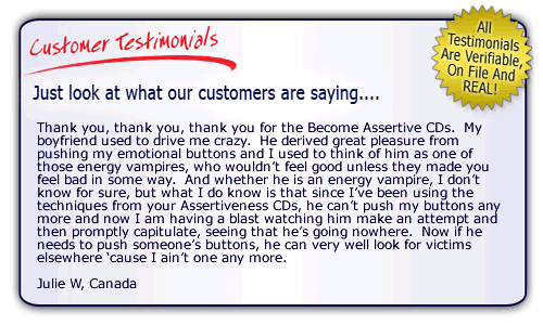 Become Assertive Success Story