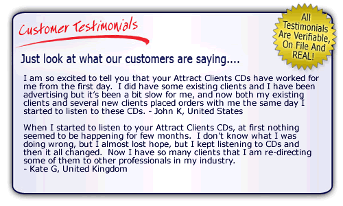 Attract Clients Success Story