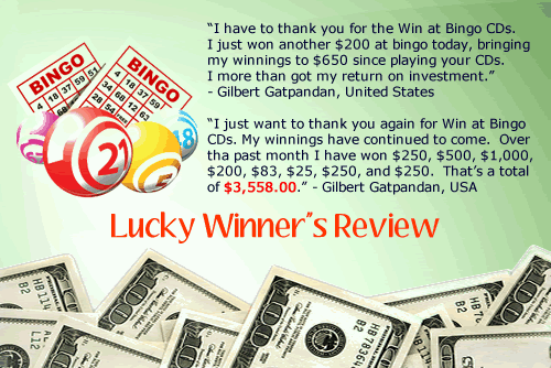 Happy Customer Testimonials - Win at Bingo 