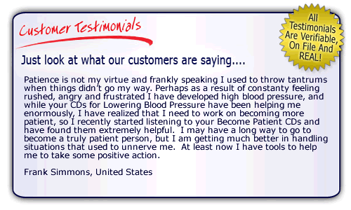Develop Patience Success Story