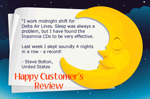 Happy Customer Testimonial - Eliminate Insomnia