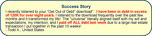 Testimonial - Get Out of 120,000 debt