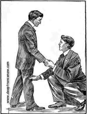 Hypnotism and Suggestion - Subject unable to bend his leg