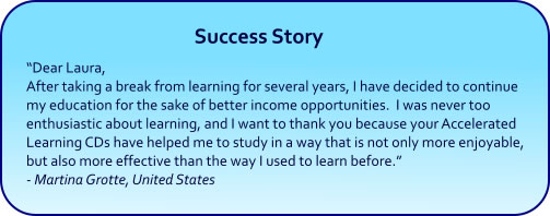 Accelerated Learning Hypnosis Success Story