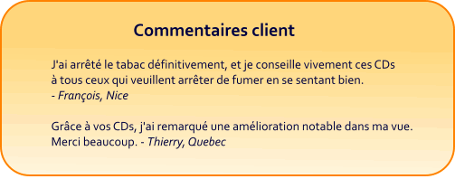 Commentaires client