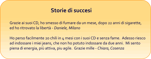 Storie di successi